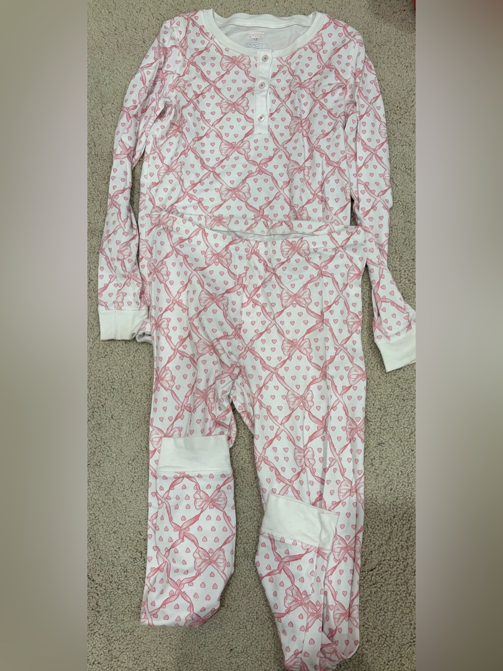 Roller Rabbit x LoveShackFancy Pajama Set Kids Size 12